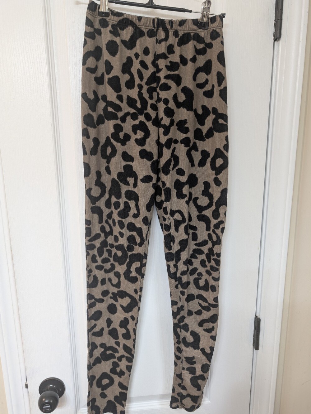 Fashion Nova Brown & Black Leopard Print  Leggings